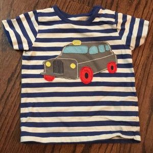 NWOT mini boden taxi t shirt. Sz 6-12 mo
